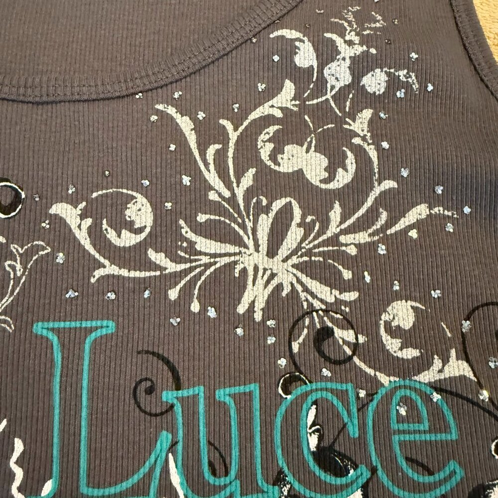 NWT Ransom Graphic Ribbed Knit Tank Top, size XL - Picture 6 of 10